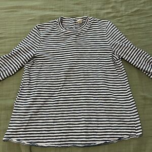 Striped Long Sleeve Top